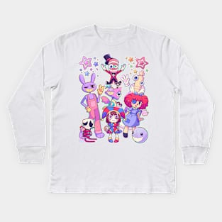 The Amazing Digital Circus Kids Long Sleeve T-Shirt